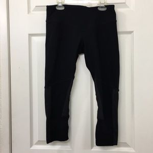 Mondetta Black Cropped Leggings Sz S